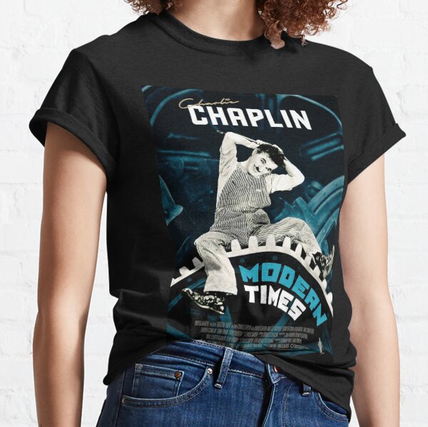 Vista previa del artículo con la obra «Tiempos modernos de Charlie Chaplin Póster de la película», diseñado y vendido por PeacefulRiver.