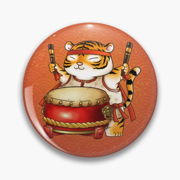 Item preview, Fat Tiger Drummer of CNY designed and sold by Takeda-art.