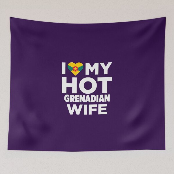 Item preview, I Love My Hot Grenadian Wife designed and sold by AlwaysAwesome.