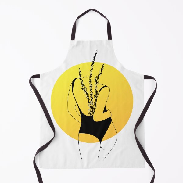 Item preview, You Grow, Girl - Woman Flowers Body (Bright Yellow) designed and sold by SpaceEnhance.