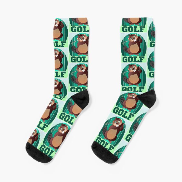 Beaver golf swing Socks