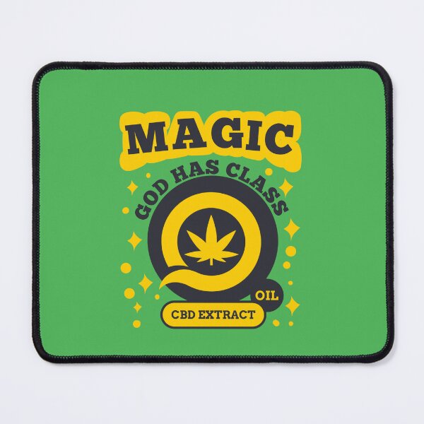 Item preview, God has class magic CBD oil motif designed and sold by vibeno1.