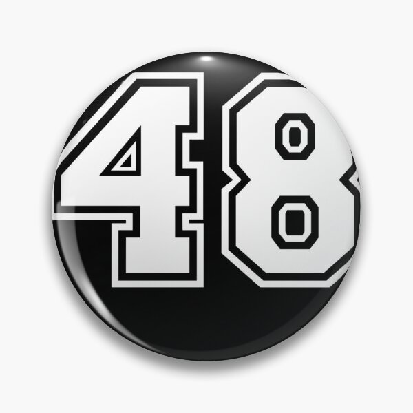 Item preview, Team Jersey Number 48 Sports Gift designed and sold by Lexalloyce.