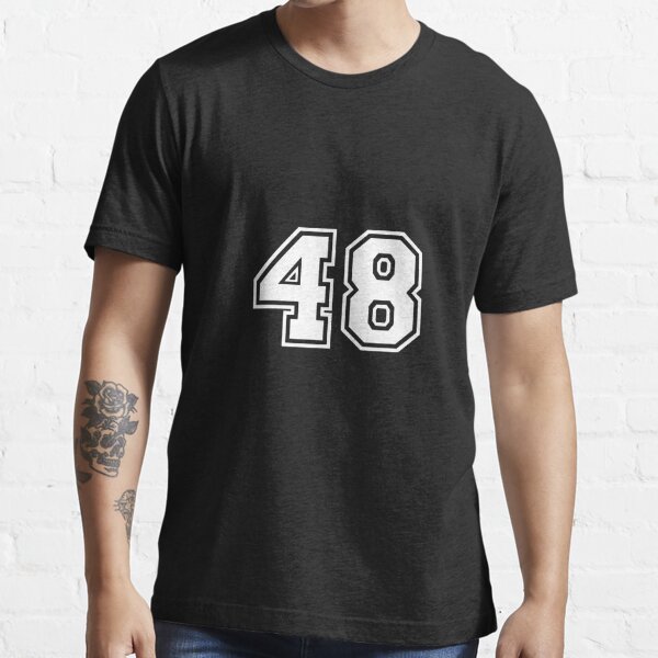 Harrison Bader 48 Jersey Number Sticker Essential T-Shirt for Sale by  ayeshab6wc