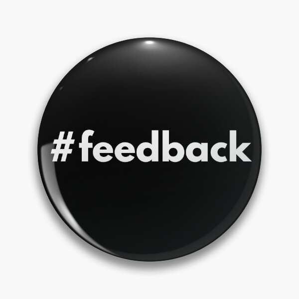 Item preview, Hashtag feedback designed and sold by HashtagZone.