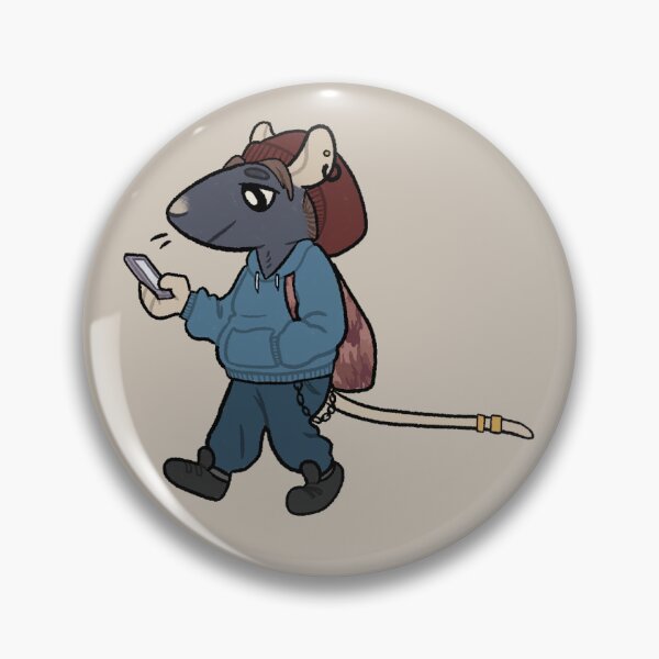 Item preview, Travel Pal Rat designed and sold by VodniciiDesigns.