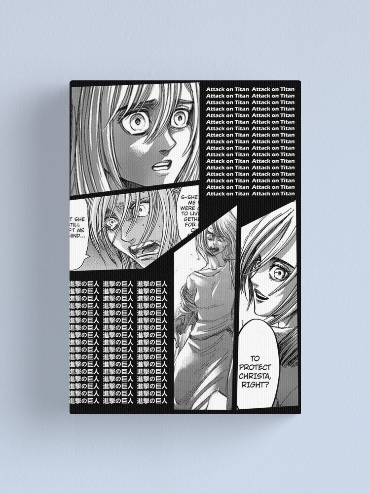 Historia Reiss Attack On Titan Shingeki No Kyojin Manga Panel Design