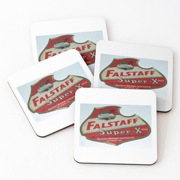 Item preview, Falstaff Super X Beer, slightly distressed designed and sold by uniquenostalgia.