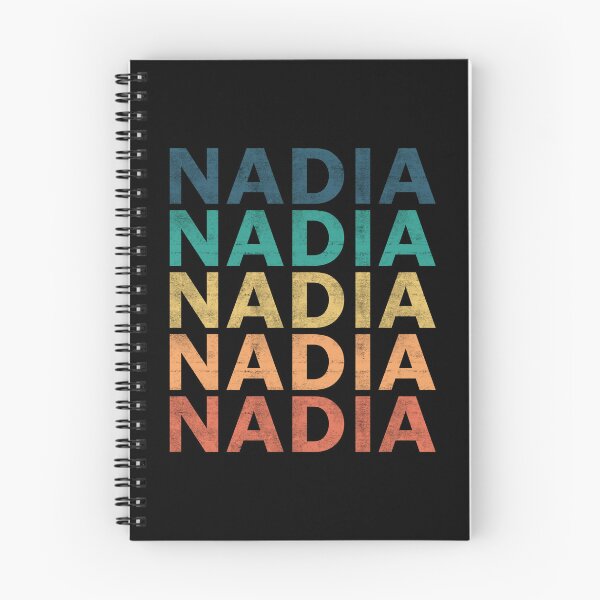 Item preview, Nadia Name T Shirt - Nadia Vintage Retro Name Gift Item Tee designed and sold by sallyanney.