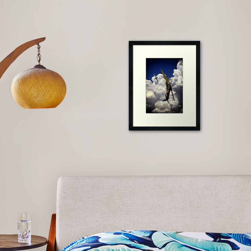 Vista previa del artículo con la obra «Lámina enmarcada», diseñado y vendido por aviationart.