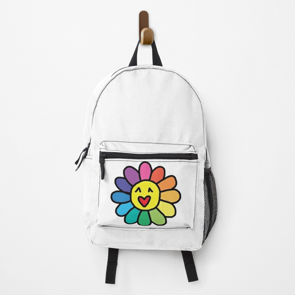 Takashi Murakami Art Backpack by Valyriam