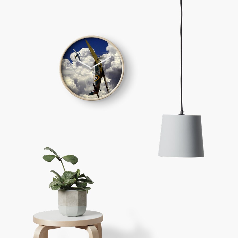 Vista previa del artículo con la obra «Reloj», diseñado y vendido por aviationart.