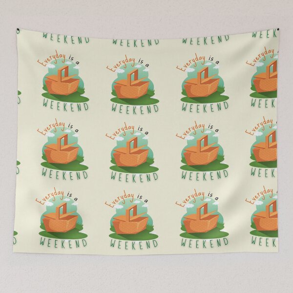 Item preview, Everyday Is a Weekend designed and sold by casualism.