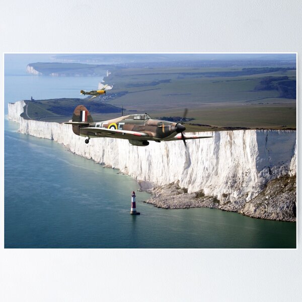 Aperçu de l'œuvre Bataille de Beachy Head créée et vendue par Airpower Art.