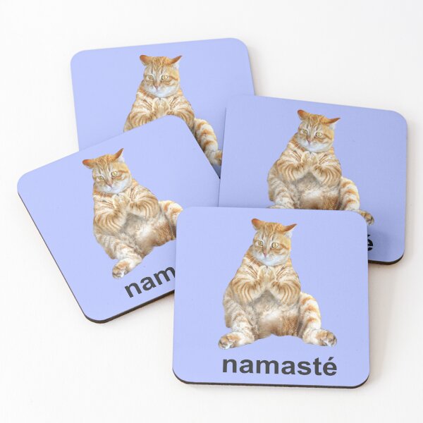 Item preview, NAMASTÉ - FROM THE CATS - YOGA CATS designed and sold by Danicus666.