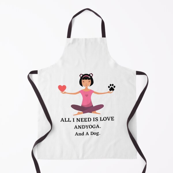 Item preview, All I Need Is Love And Yoga And A Dog designed and sold by Issa ★★★★★.