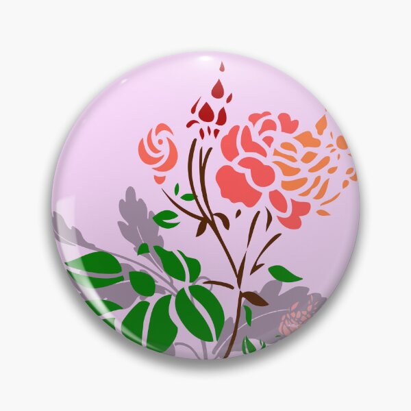 Item preview, Floral Pink Circle designed and sold by Bennymp.