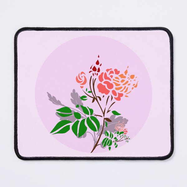Item preview, Floral Pink Circle designed and sold by Bennymp.