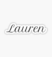 Lauren Sticker