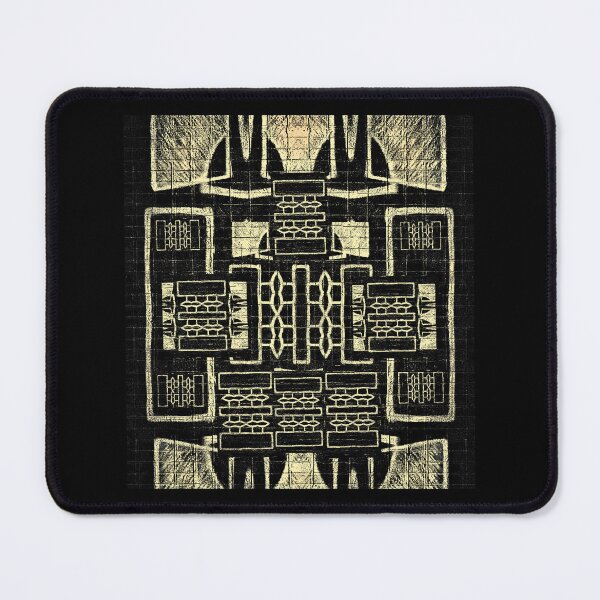 Item preview, "House of the Mansa"  - African Ethnic Contemporary Abstract Mudcloth Tribal Art Designs designed and sold by Tony Cisse.