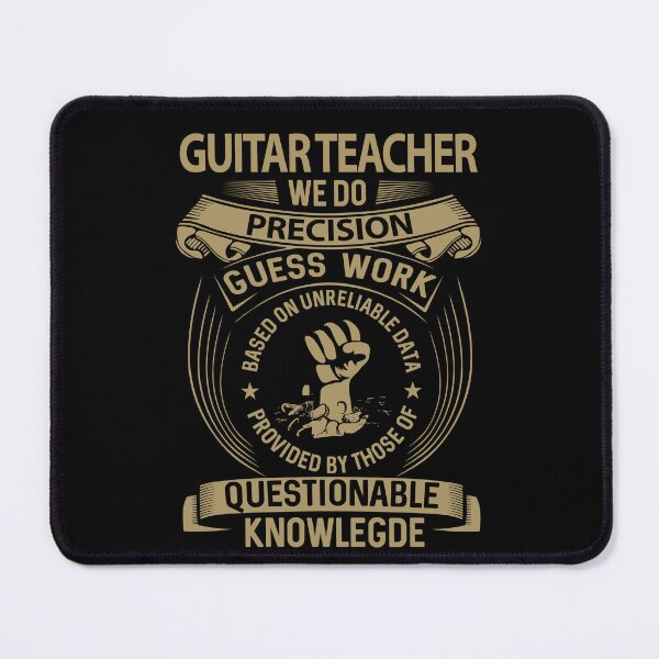 Item preview, Guitar Teacher T Shirt - We Do Precision Job Gift Item Tee designed and sold by smueller39.