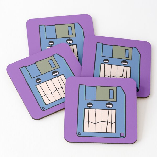 Item preview, Floppy Face Retro Disk Diskette designed and sold by emm-j.