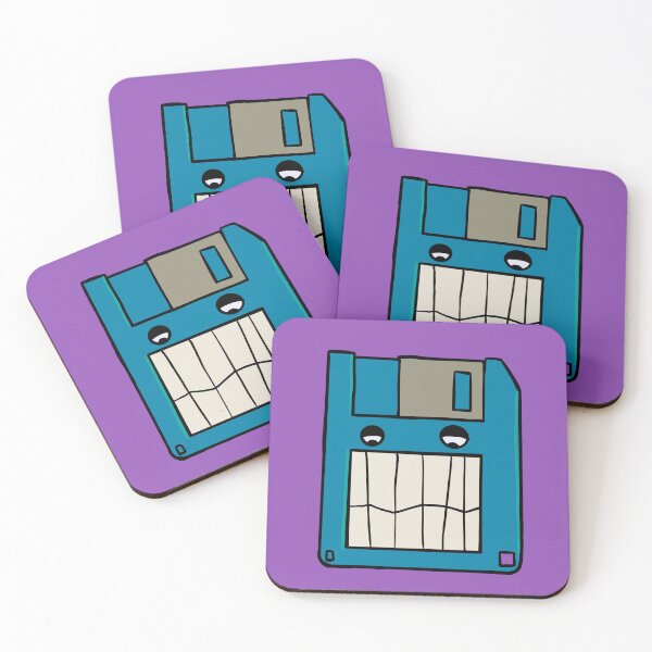 Item preview, Floppy Face Retro Disk Diskette designed and sold by emm-j.