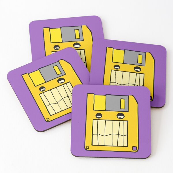 Item preview, Floppy Face Retro Disk Diskette designed and sold by emm-j.