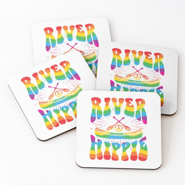 Item preview, River Hippie Rainbow Canoe designed and sold by jaygo.
