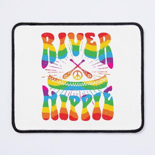 Item preview, River Hippie Rainbow Canoe designed and sold by jaygo.