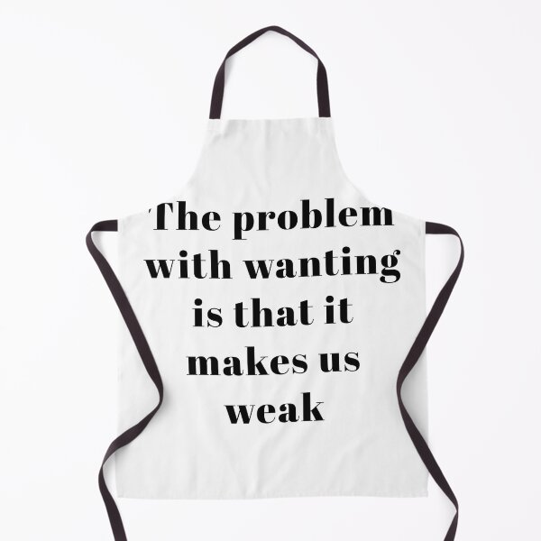 Item preview, El problema de querer es que nos hace débiles - Shadow and Bone designed and sold by CrazyFace5.