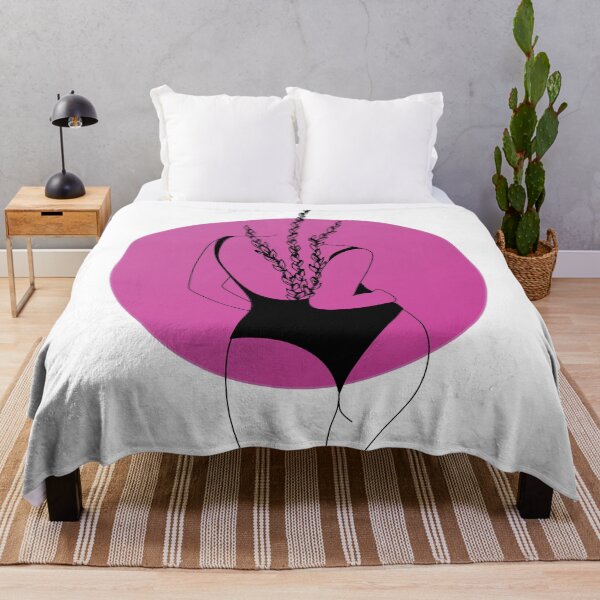 Item preview, You Grow, Girl - Woman Flowers Body (Purple) designed and sold by SpaceEnhance.
