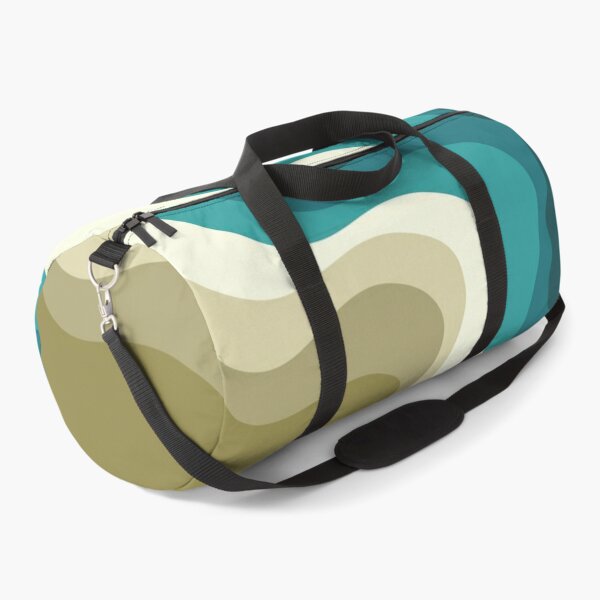 Colorful store duffle bags