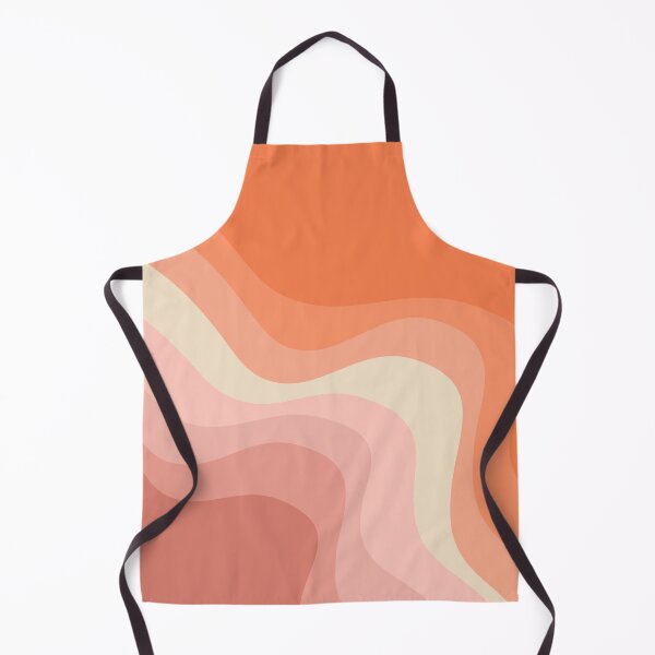 Item preview, Pink and orange retro style waves designed and sold by BattaAnastasia.