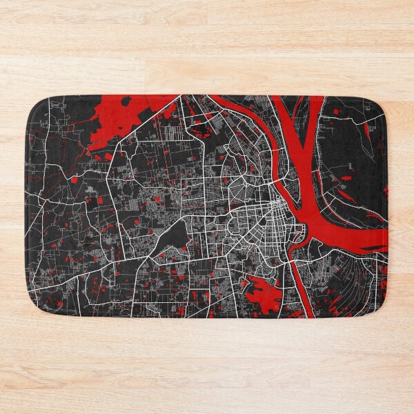 Item preview, Phnom Penh City map of Cambodia - Oriental designed and sold by deMAP.