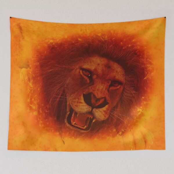 Item preview, Lion on Fire designed and sold by Nicole Kiefer.