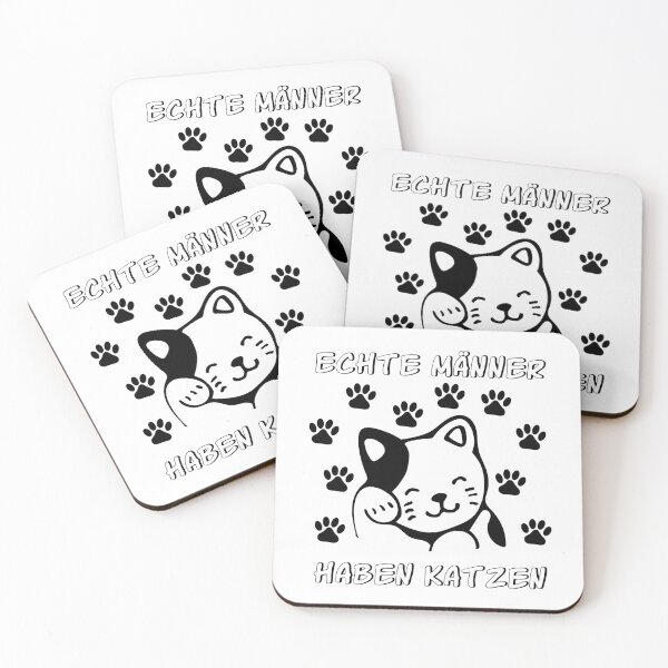 Item preview, Real men have cats designed and sold by DerFranke.
