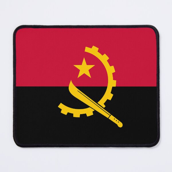 Item preview, Flag of Angola designed and sold by PatsIsland.