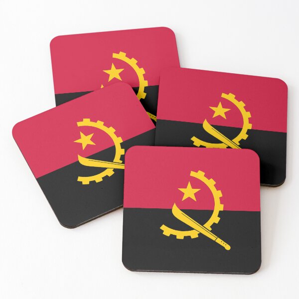 Item preview, Flag of Angola designed and sold by PatsIsland.