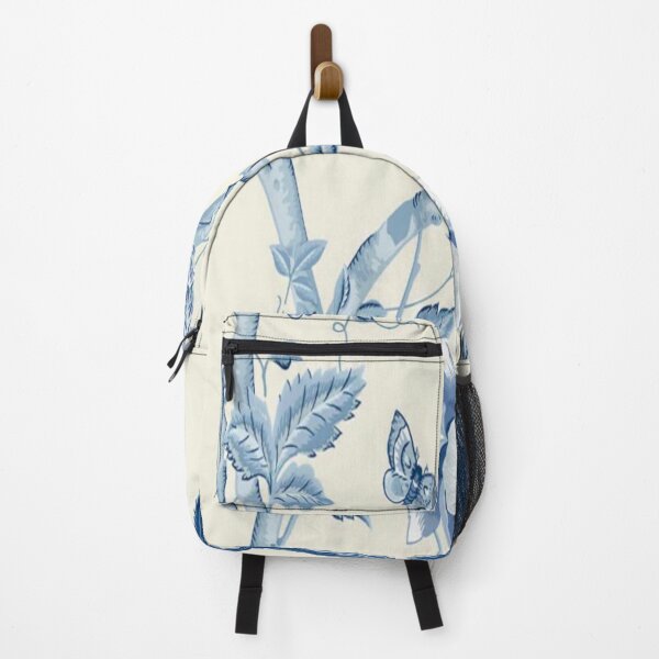 Item preview, Royal Blue Elegant Chinoiseries Style Beautiful Birds & Flowers designed and sold by WearWolfDesigns.