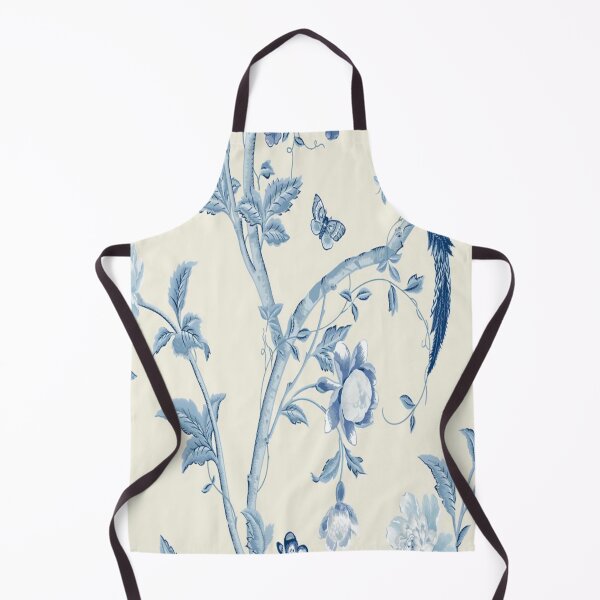 Item preview, Royal Blue Elegant Chinoiseries Style Beautiful Birds & Flowers designed and sold by WearWolfDesigns.