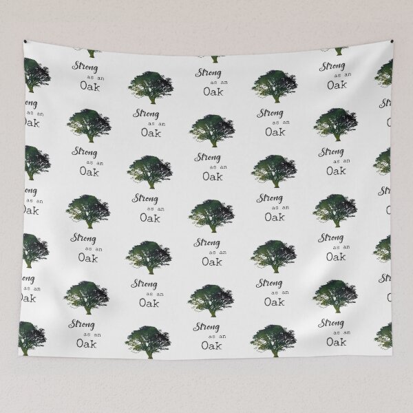 Item preview, Strong as an Oak from Woodland Doodles designed and sold by Eleanore Ditchburn.