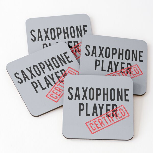 Item preview, Saxophone Player Certified designed and sold by 2djazz.