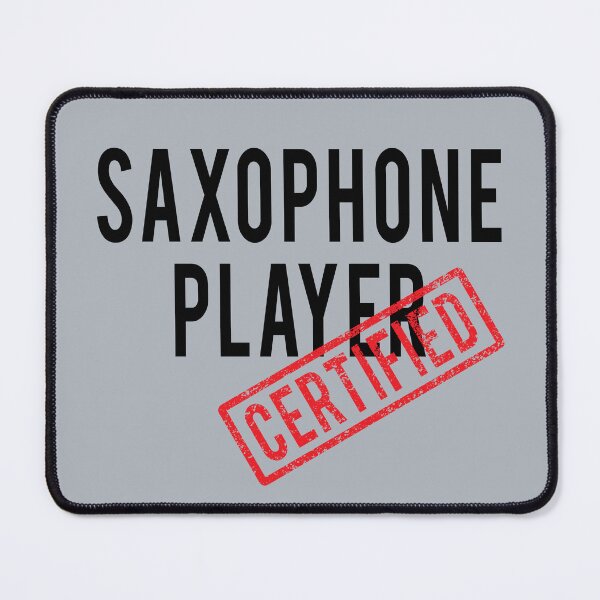 Item preview, Saxophone Player Certified designed and sold by 2djazz.