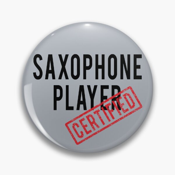 Item preview, Saxophone Player Certified designed and sold by 2djazz.