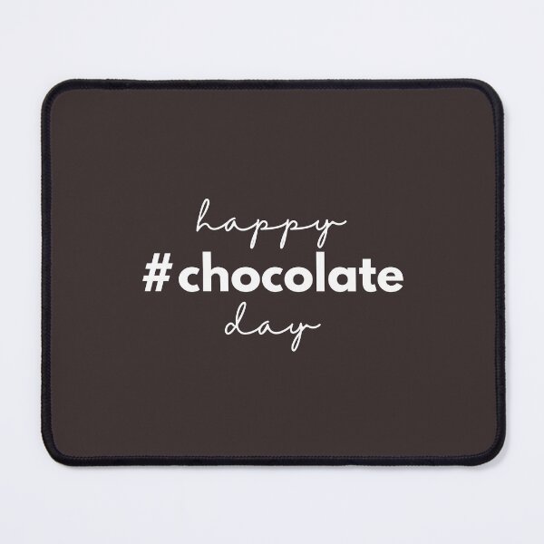 Item preview, Hashtag Happy chocolate day designed and sold by HashtagZone.