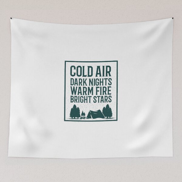 Item preview, Cold Air, Dark Nights, Warm Fire, Bright Starts  designed and sold by mishodja.