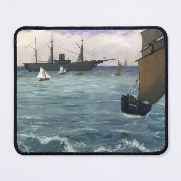 Item preview, The "Kearsarge" at Boulogne 1864 art designed and sold by ramith-concept.