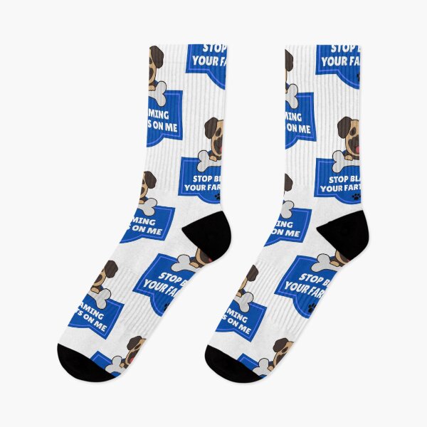 Item preview, Funny dog saying - Stop blaming your farts on me designed and sold by My-Queens-Store.
