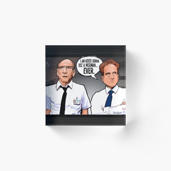 Cabin in the Woods Technicians Acrylic Block
